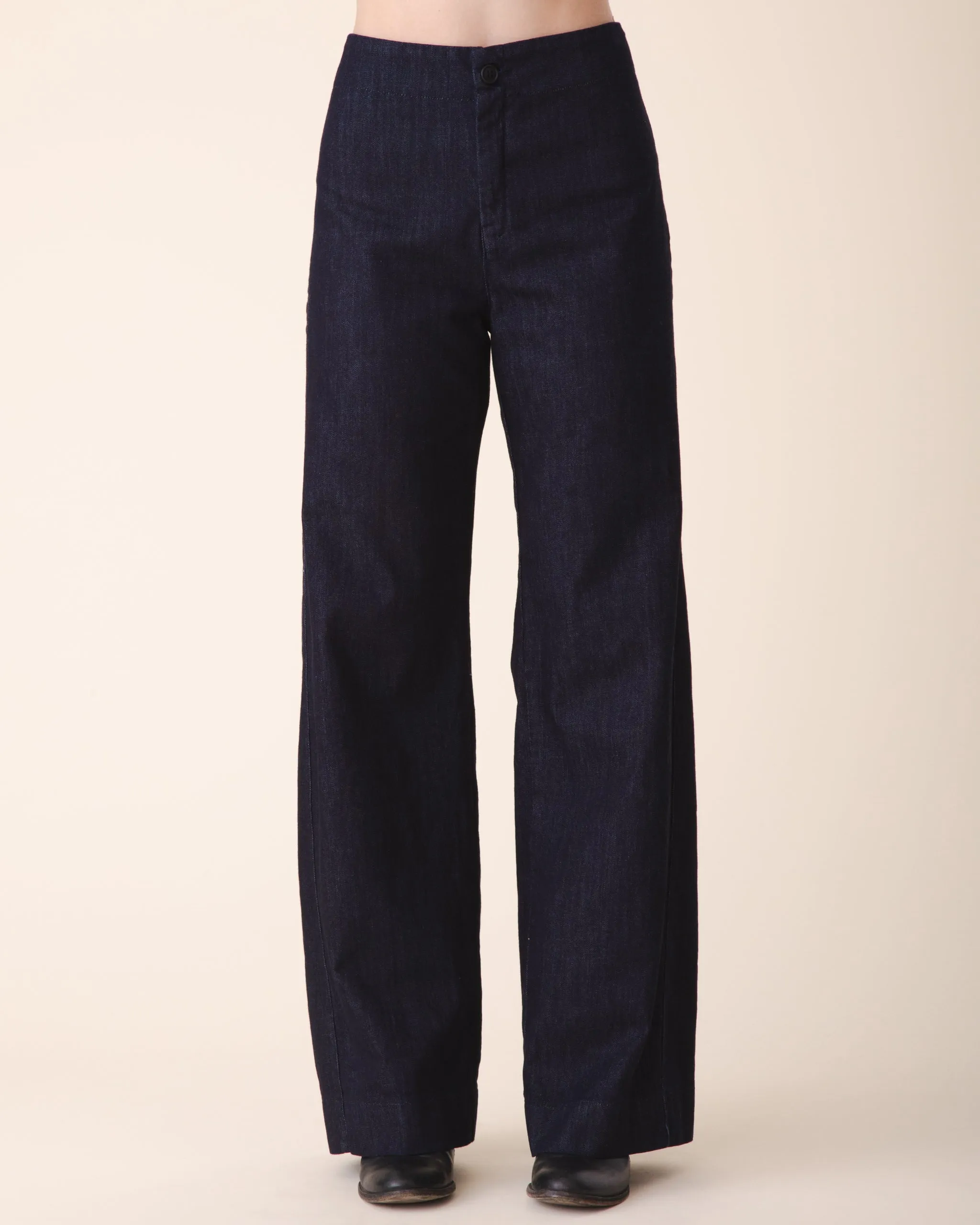 Long Knack Pant in Denim