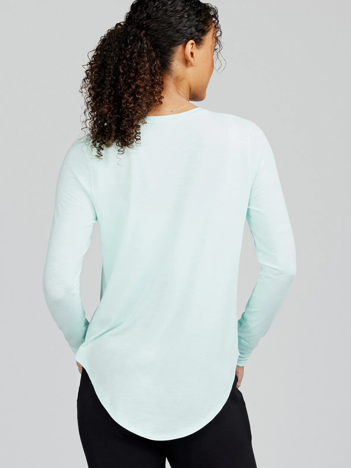 Longline Long Sleeve T-Shirt