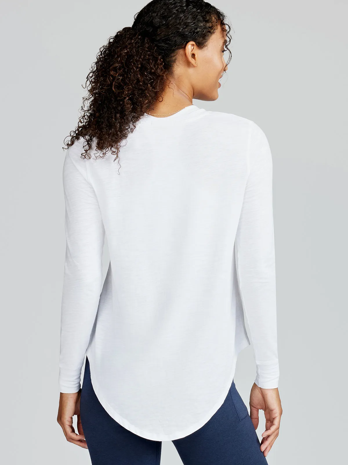 Longline Long Sleeve T-Shirt