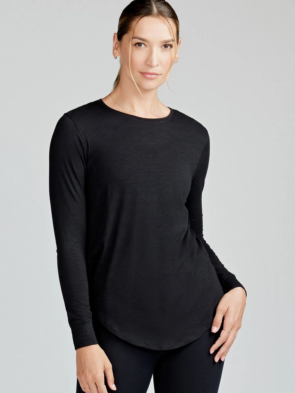 Longline Long Sleeve T-Shirt