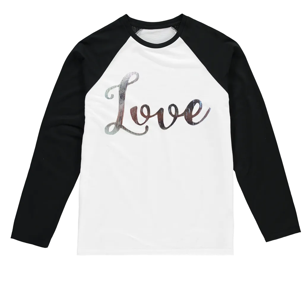 Love Sublimation Baseball Long Sleeve T-Shirt