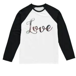 Love Sublimation Baseball Long Sleeve T-Shirt