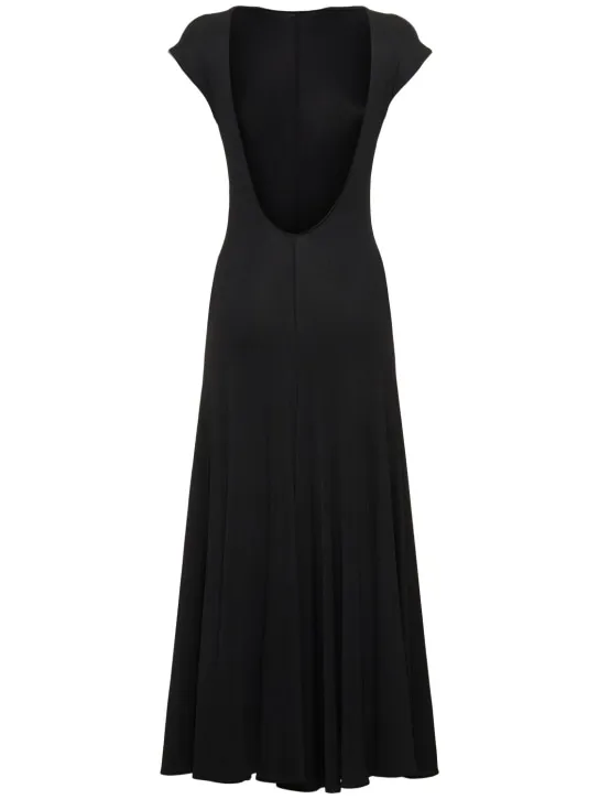 Magda Butrym   Jersey flared long dress 