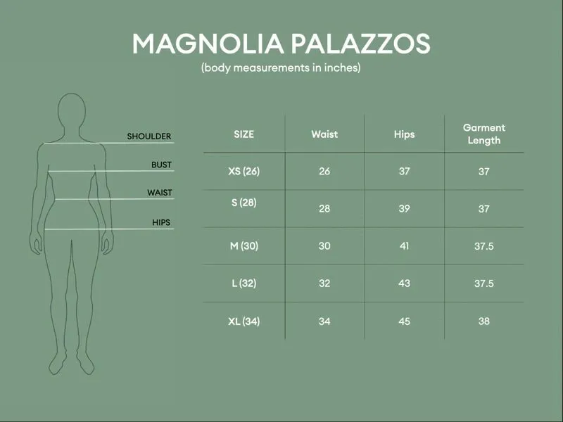 Magnolia Palazzos - Oatmeal