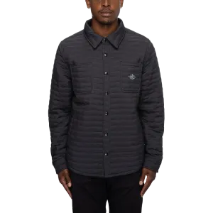 Men's Engineered Quilted Shacket