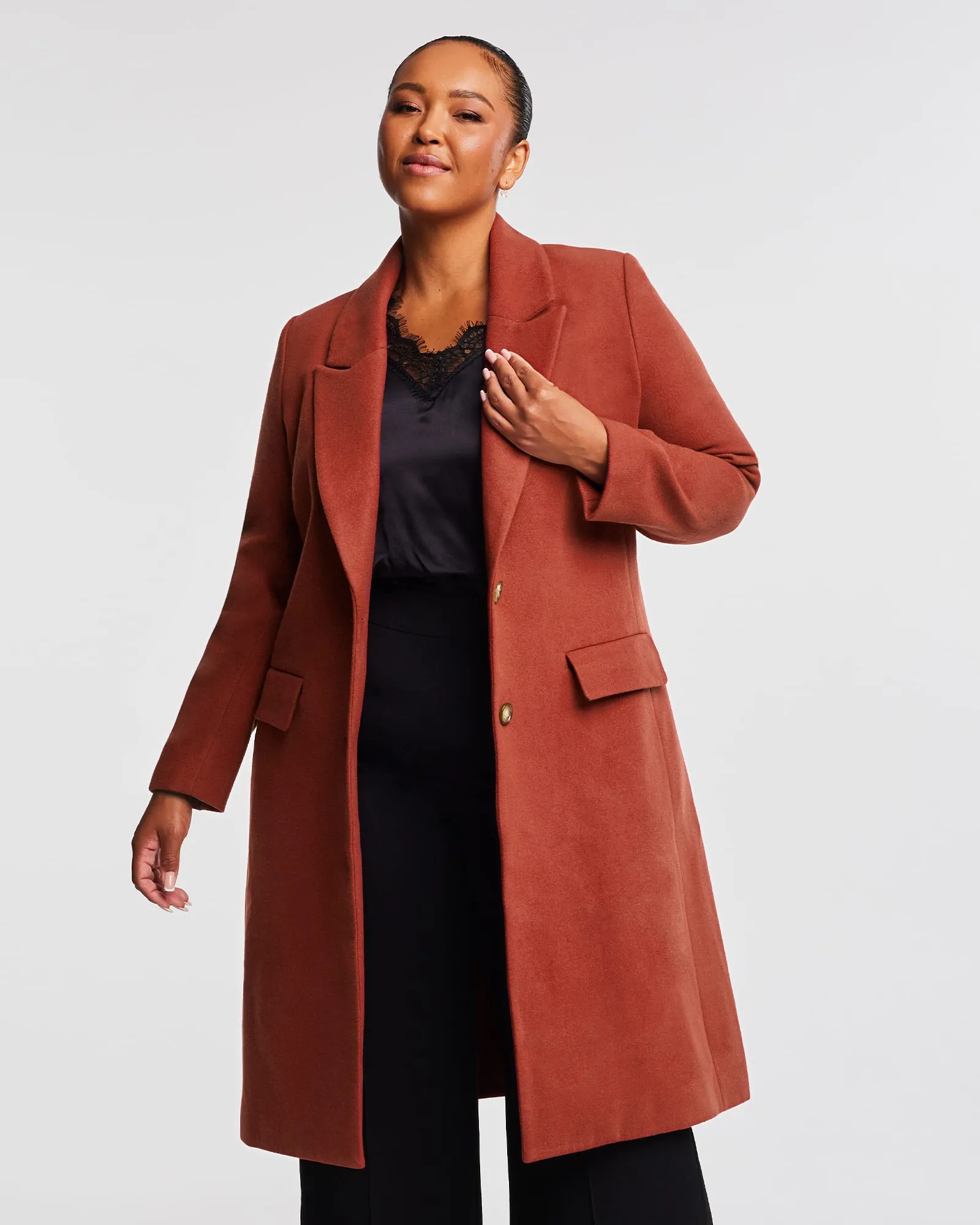 Mia Coat | Rust