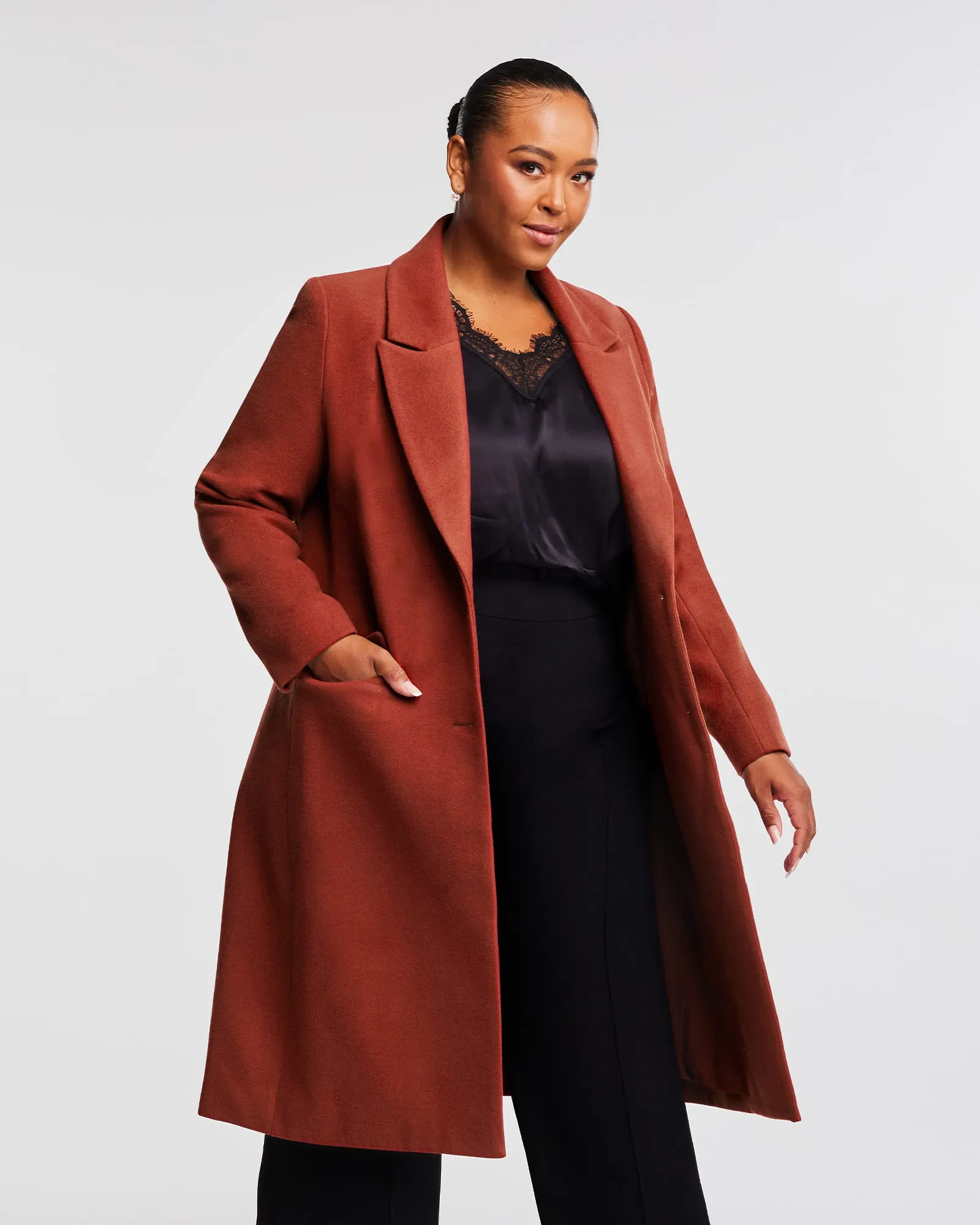 Mia Coat | Rust