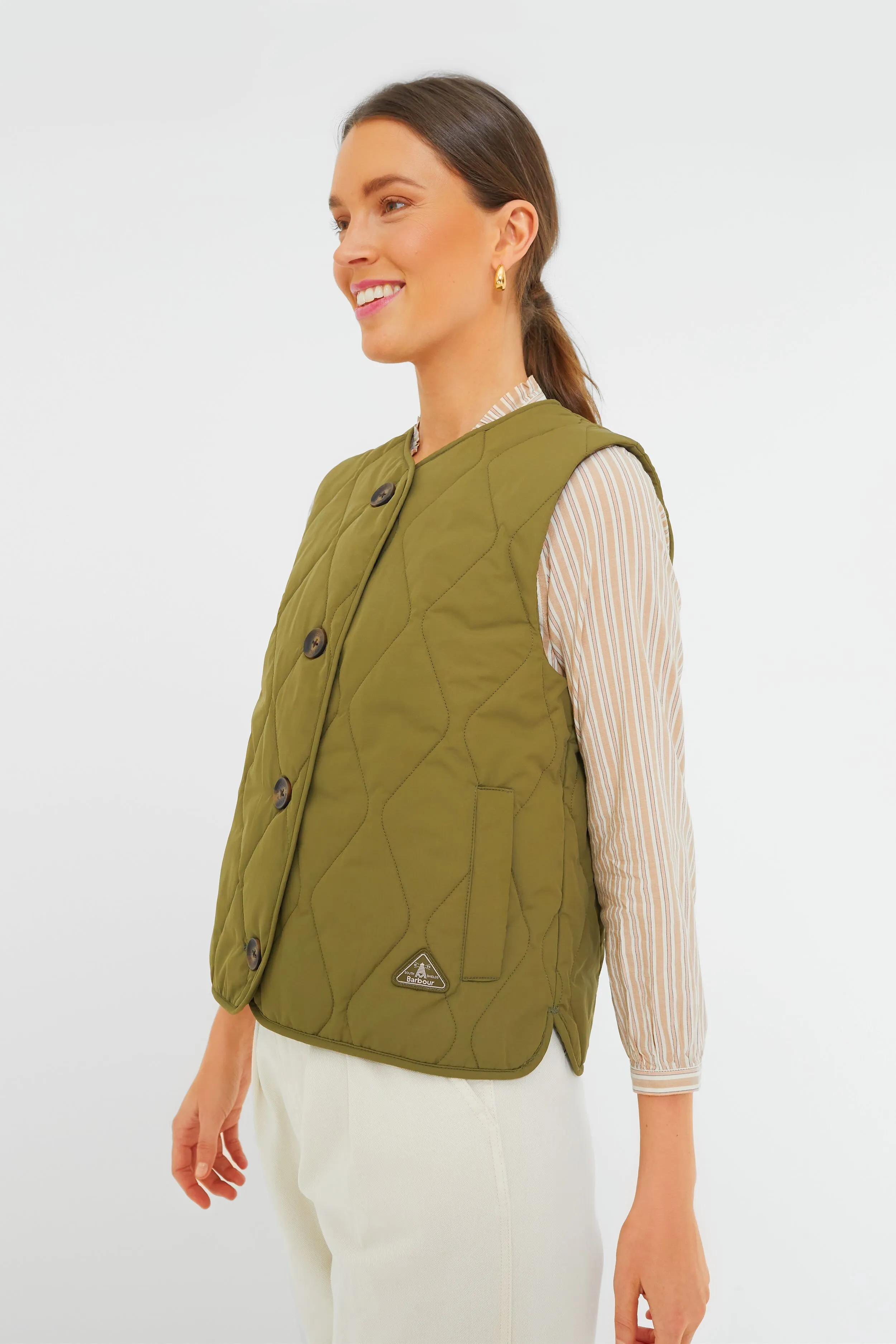 Military Oliva Kelley Gilet