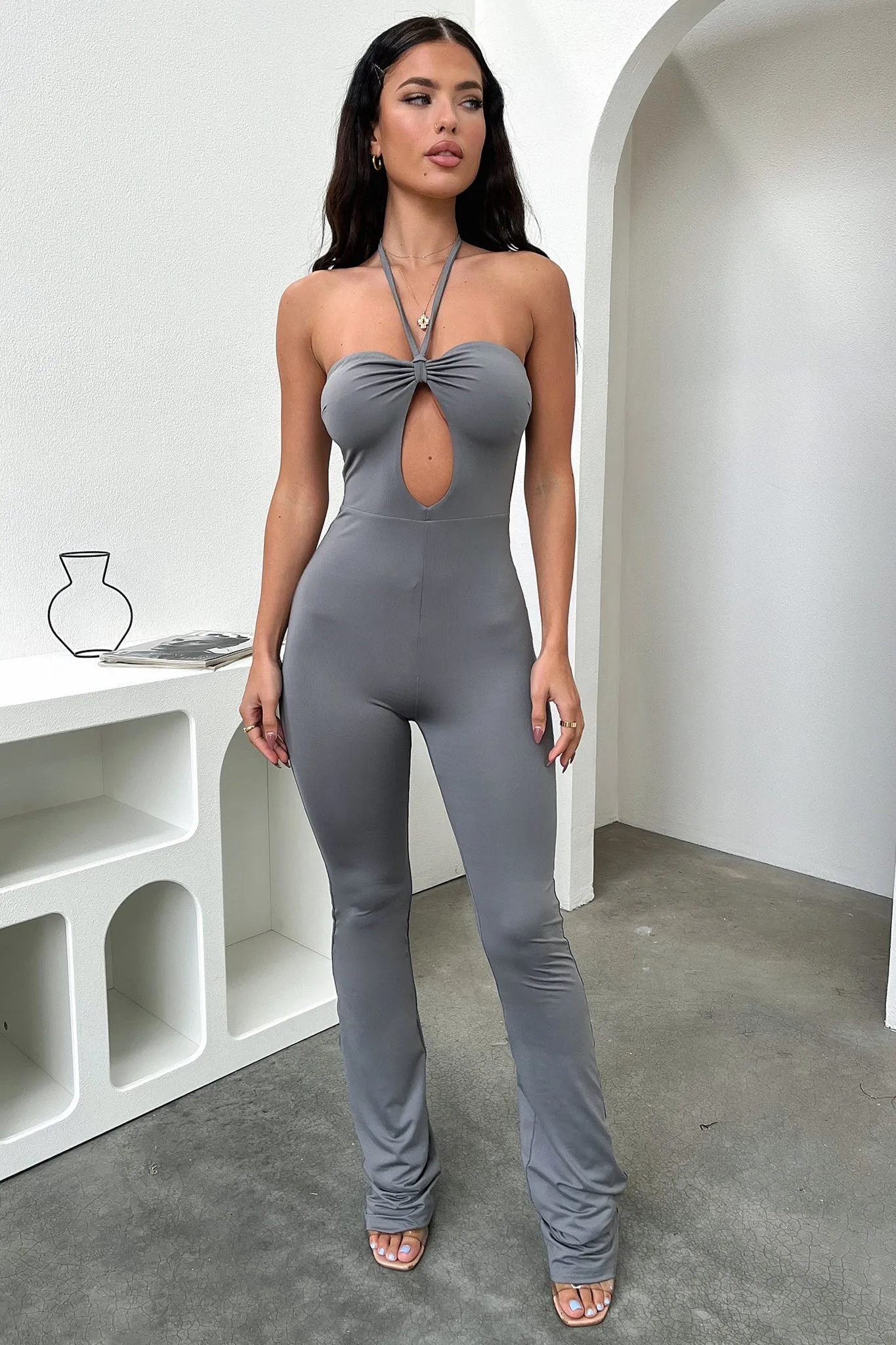 Mischa Jumpsuit - Grey