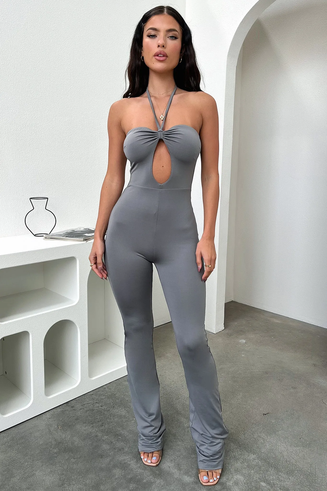 Mischa Jumpsuit - Grey