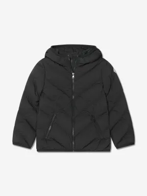 Moncler Enfant Girls Down Padded Kaori Coat in Black