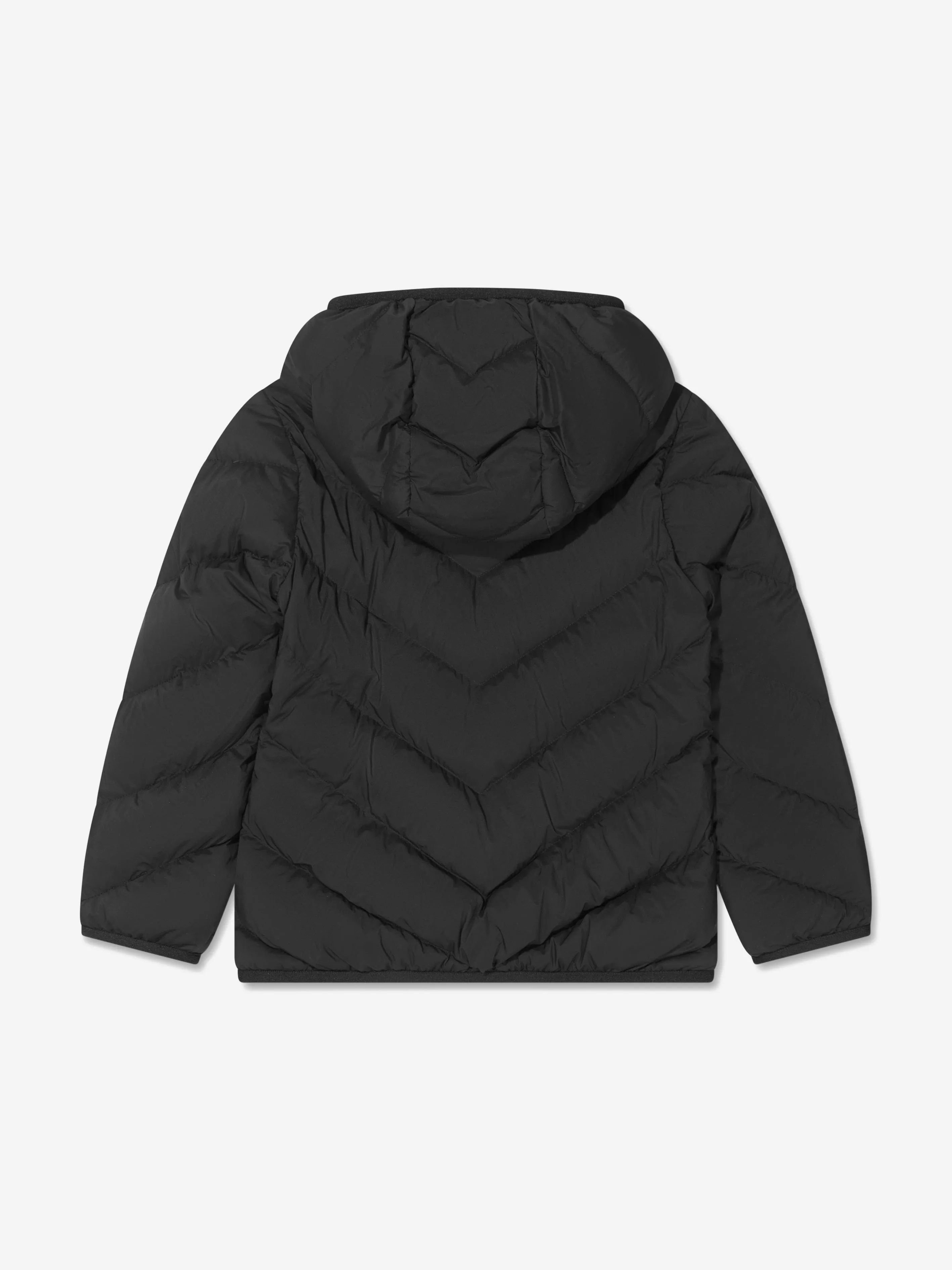 Moncler Enfant Girls Down Padded Kaori Coat in Black