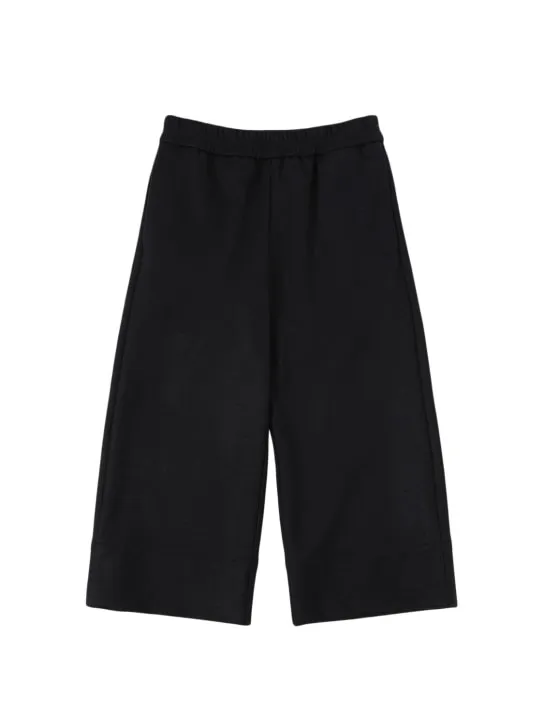 Moncler   Wool blend wide pants 