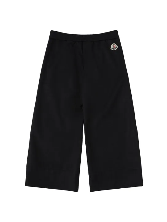 Moncler   Wool blend wide pants 