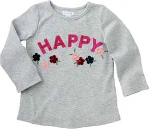 Mud Pie Happy Floral T Shirt