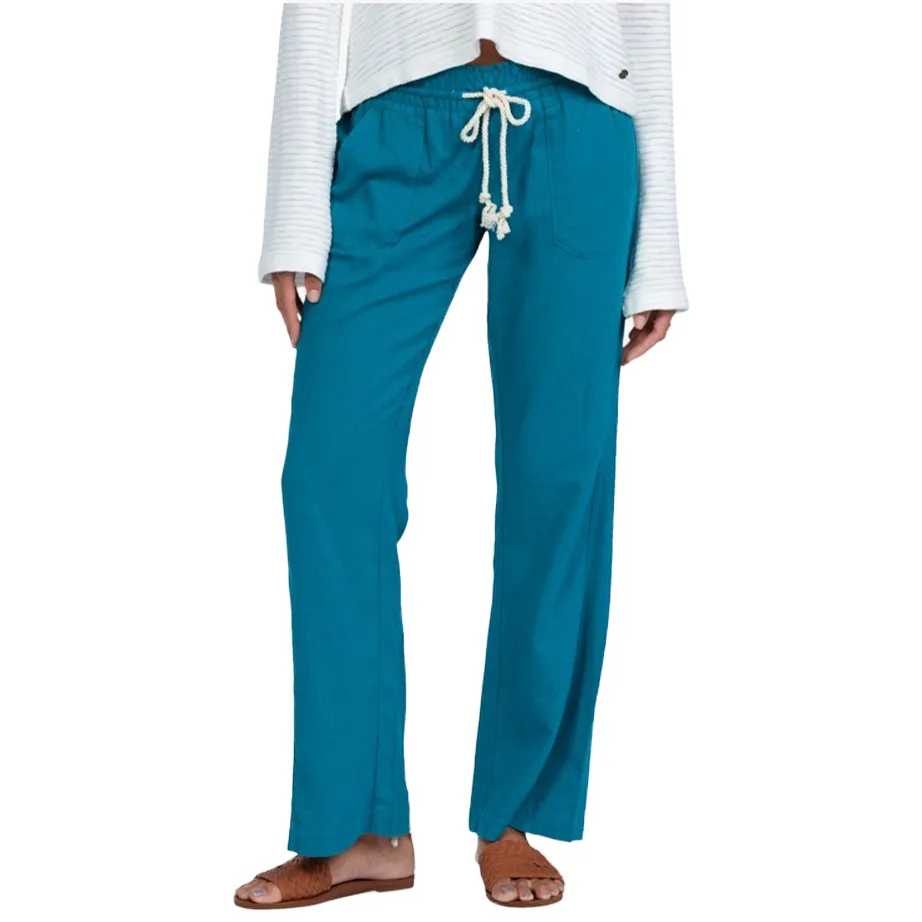 Oceanside Elastic Flared Pants