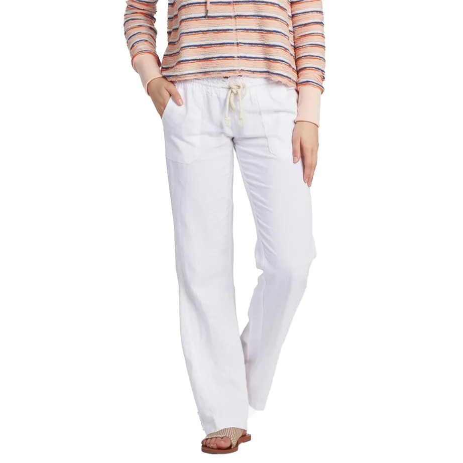 Oceanside Elastic Flared Pants