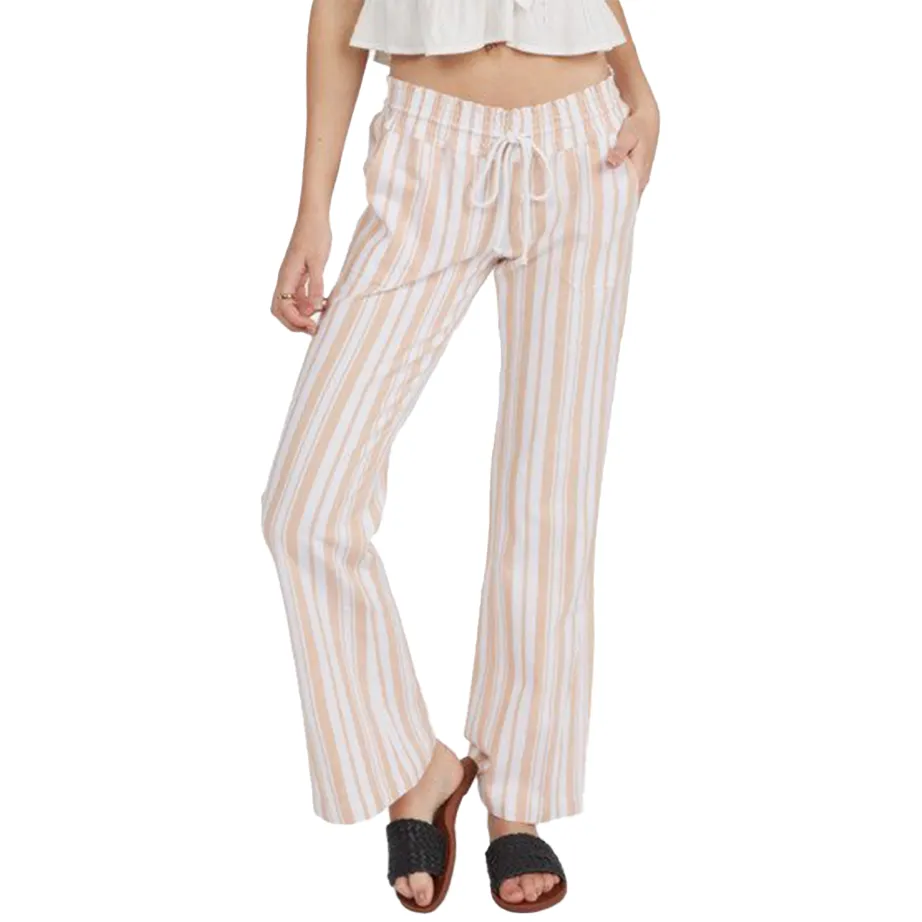 Oceanside Stripe Flared Pants