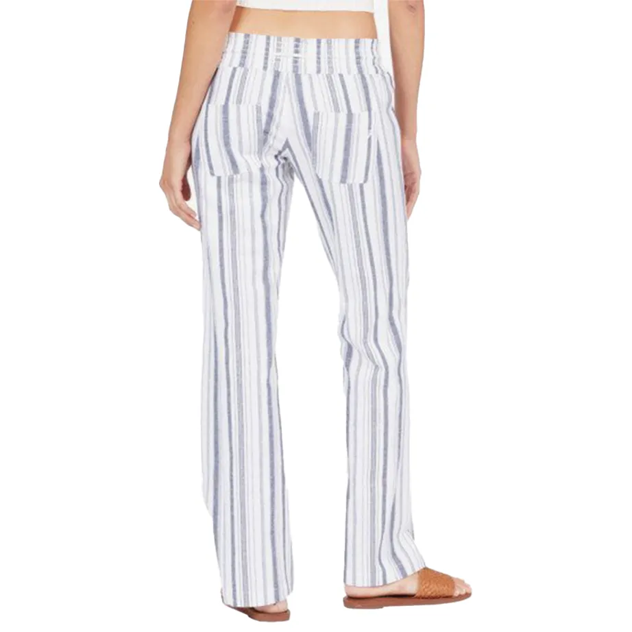 Oceanside Stripe Flared Pants