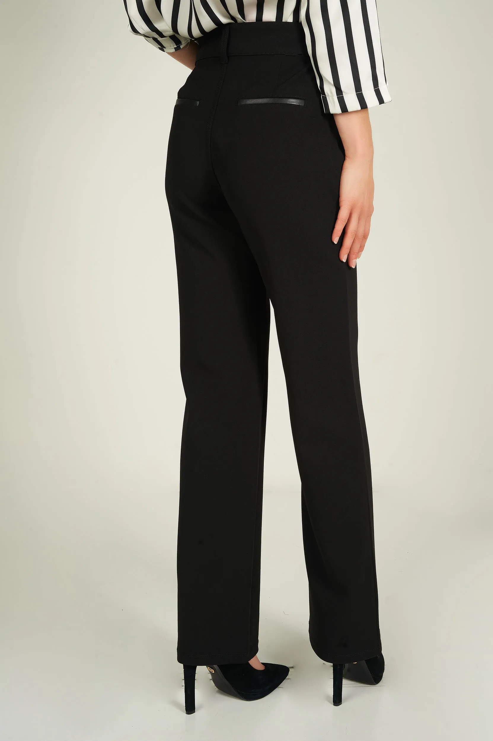 Pantalon à jambe droite - BLANCA-X2 - (E-B10)