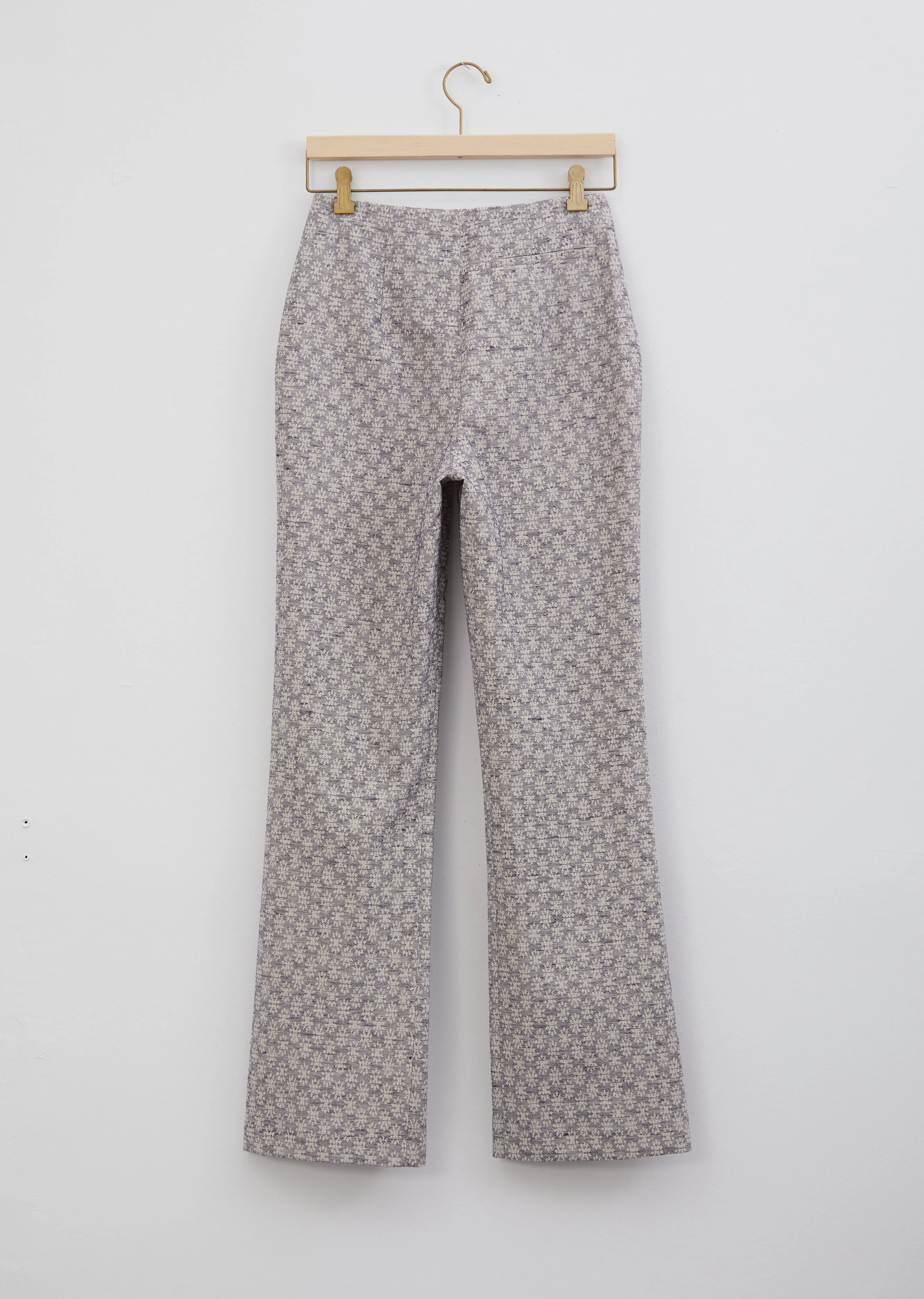 Pauline Floral Jacquard Trousers