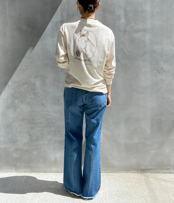 PHEENY/"HORSE" L/S(IVORY)