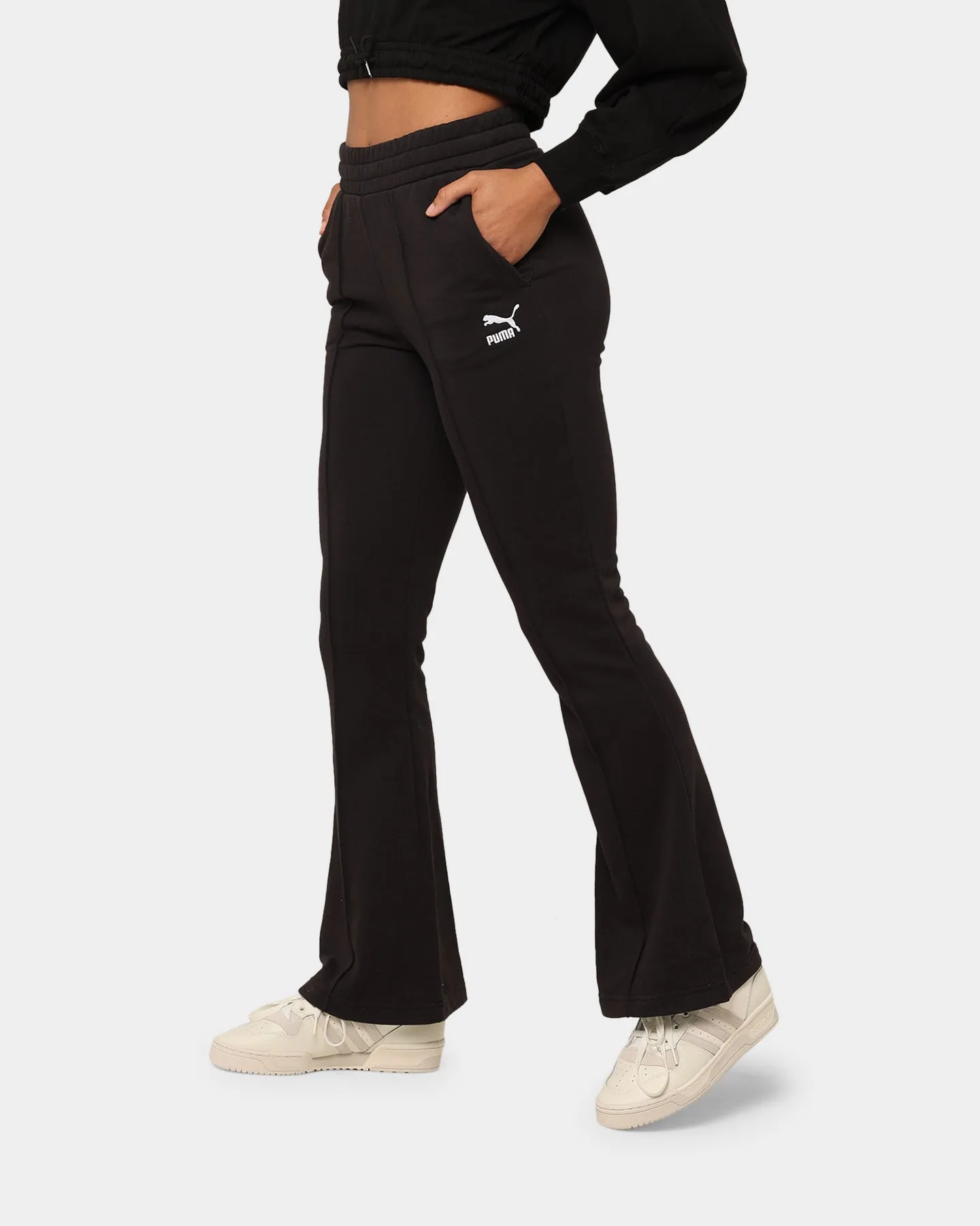 Puma Women's Classics Flared Trackpants Puma Black