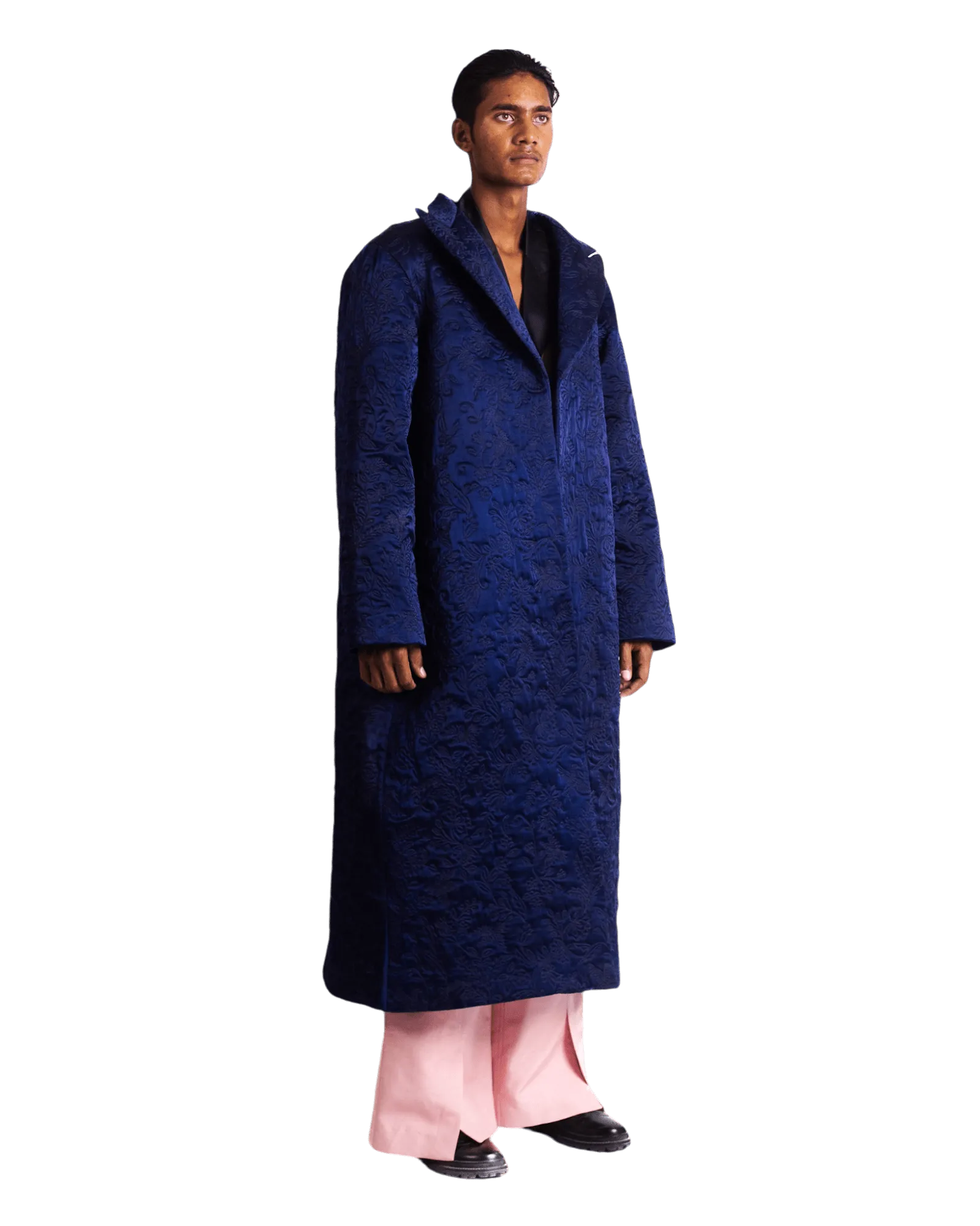 "HER MAJESTY" QUILTED LONG COAT