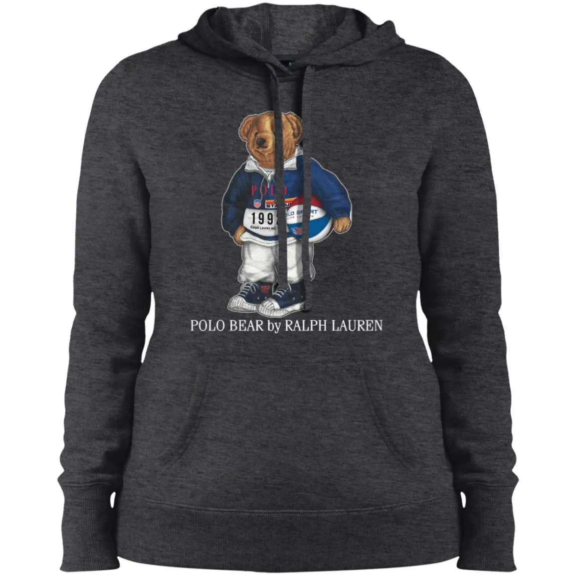 Ralph Lauren Polo Bear T-shirt Women Hooded Sweatshirt