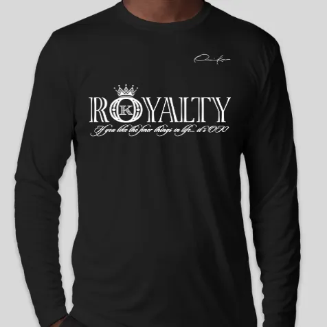 Royalty Long Sleeve T-Shirt