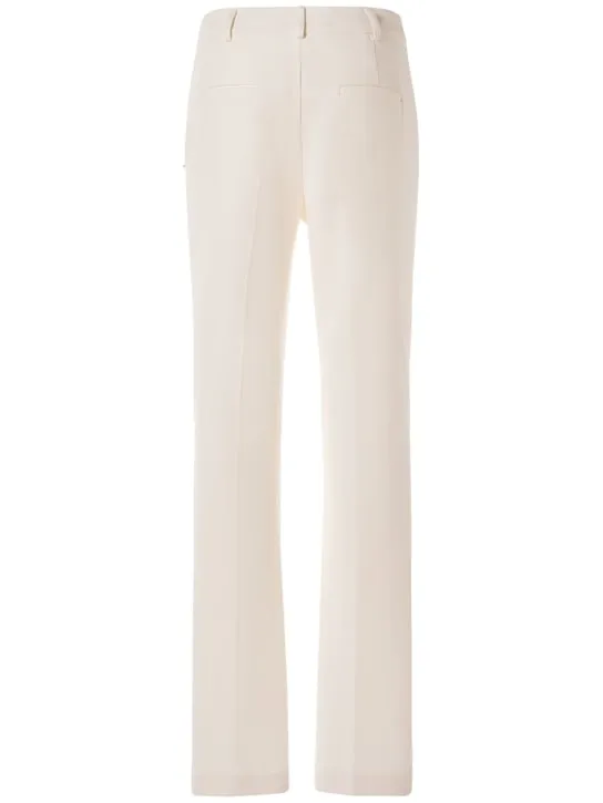 Sportmax   Pontida cotton jersey straight pants 