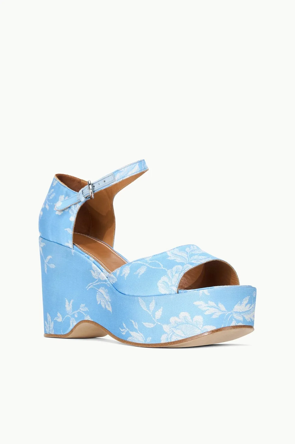 STELLA PLATFORM SANDAL | BLUE ROSE