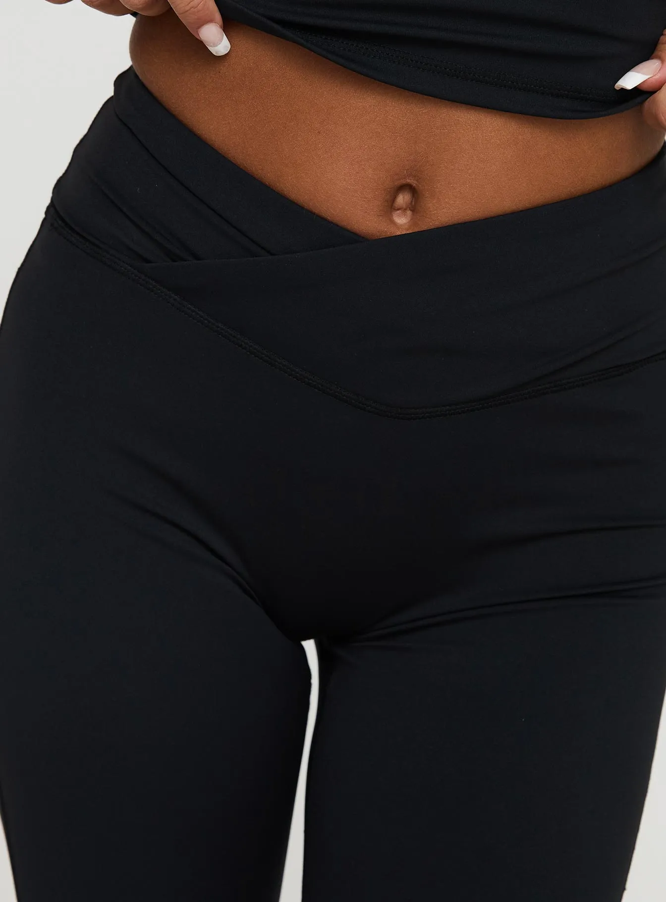 Sunday Session Active Flare Leg Pant Black