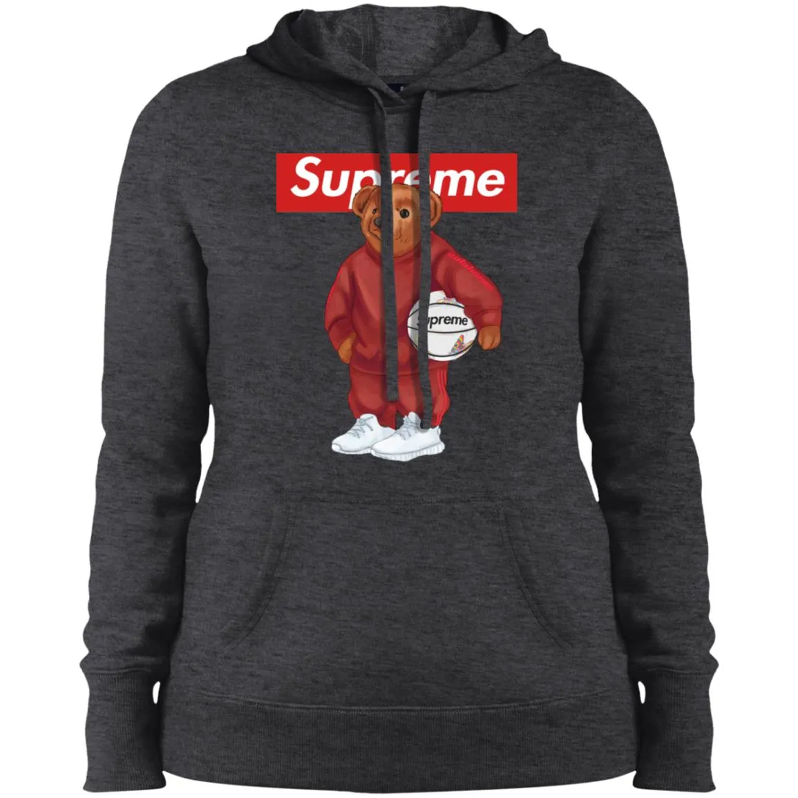 Supreme Bear Sport T-shirt Women Hooded Sweatshirt