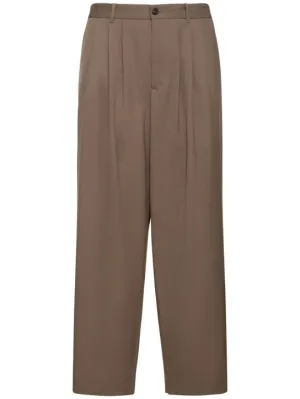 The Row   Rufus wool blend pants 