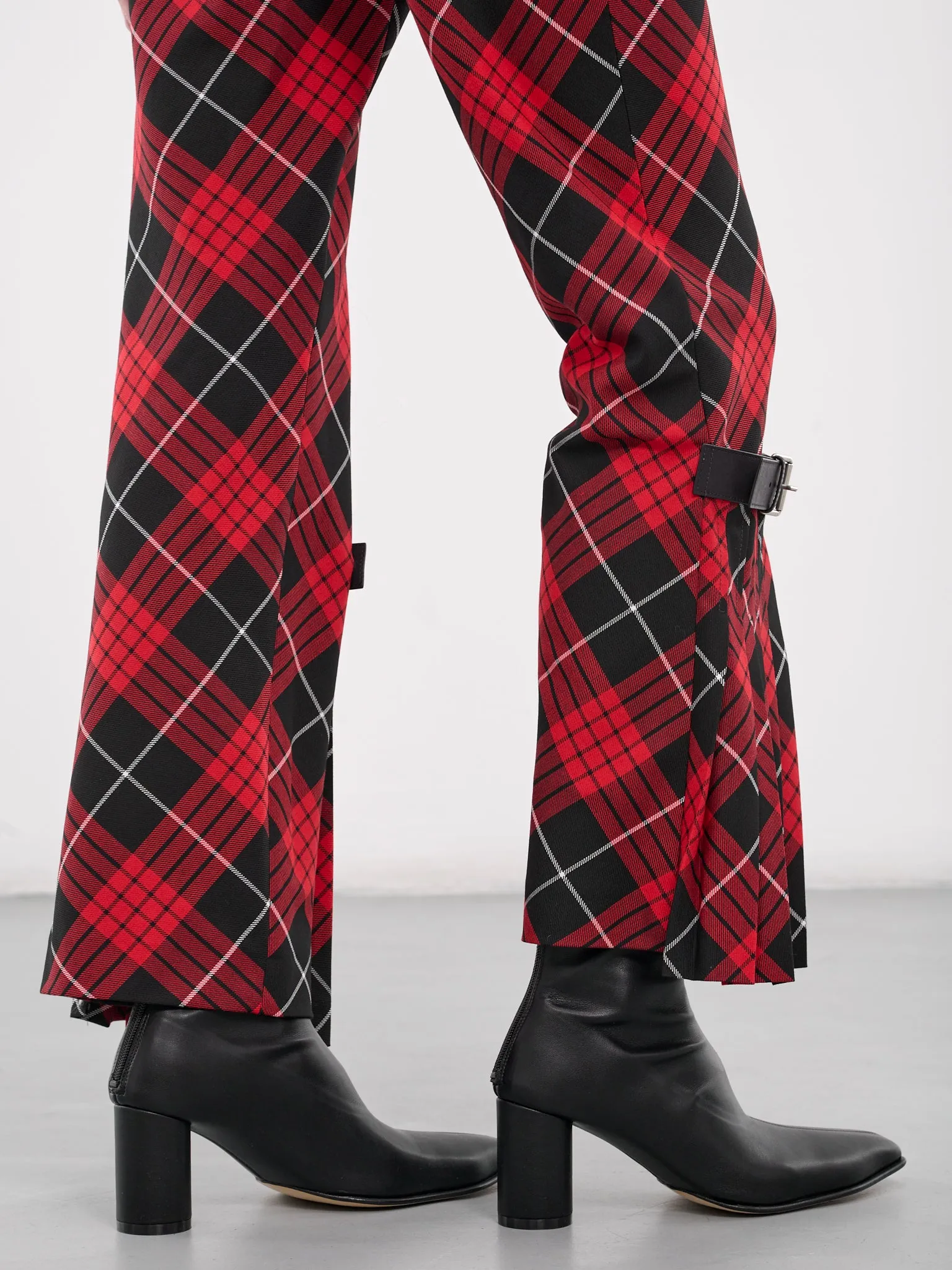 The Tartan Suit Pants (F-PA154-C062-300001-RED-BLK-WH)