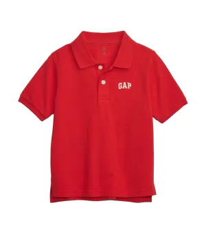 Toddler Logo Polo Shirt Pure Red V2