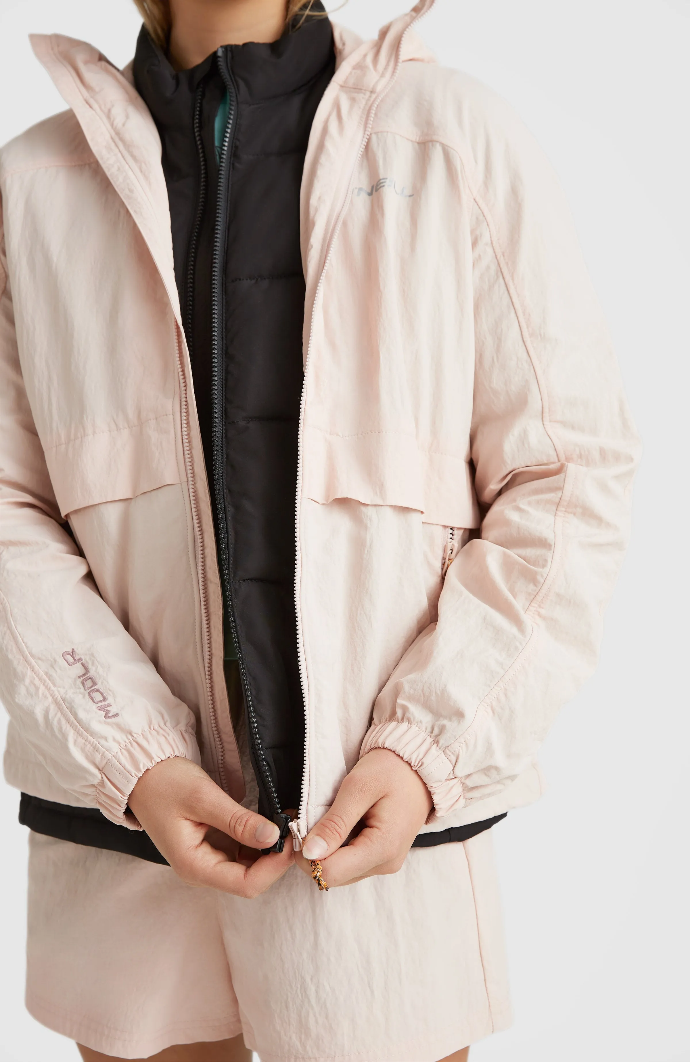 Trek Path Modular Jacket | Peach Whip