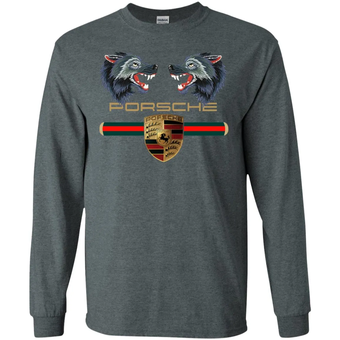 Trending Gucci Porsche Vip Shirt Men Long Sleeve Shirt