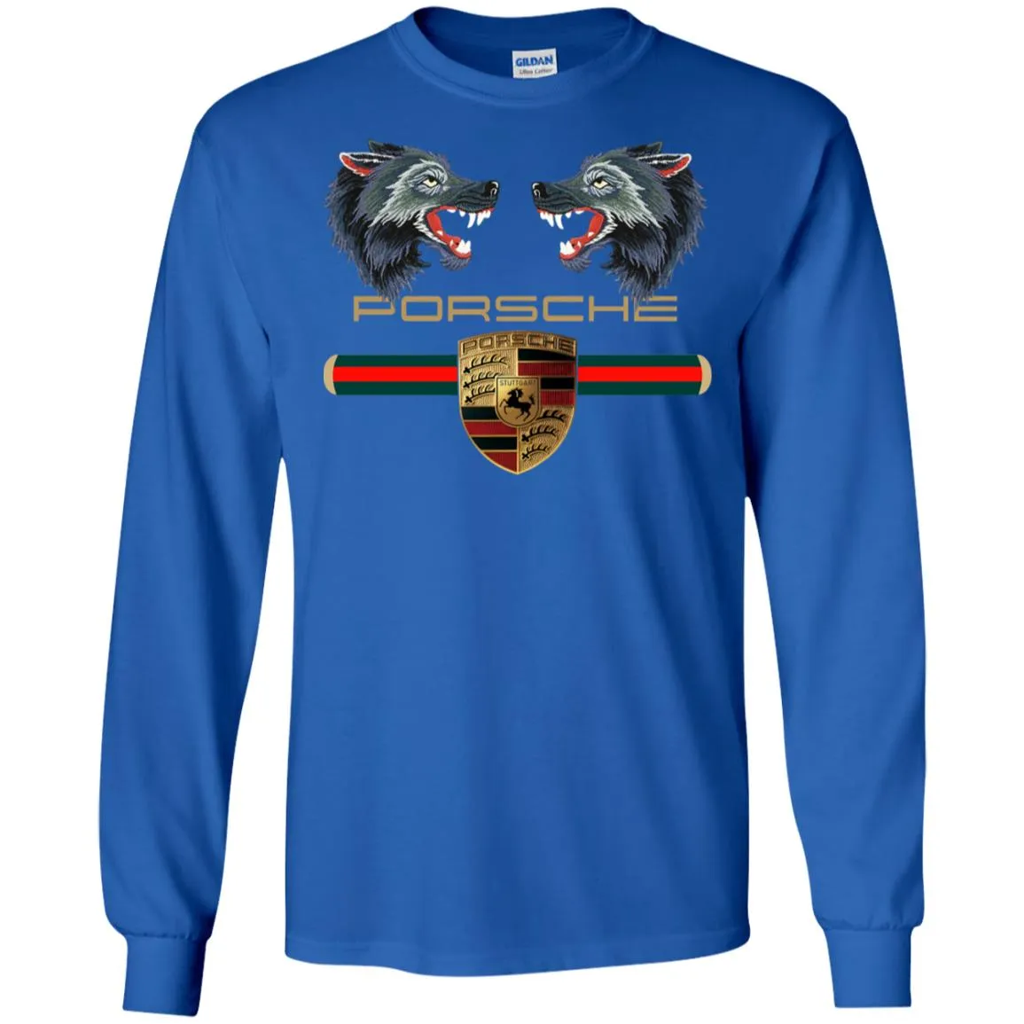 Trending Gucci Porsche Vip Shirt Men Long Sleeve Shirt