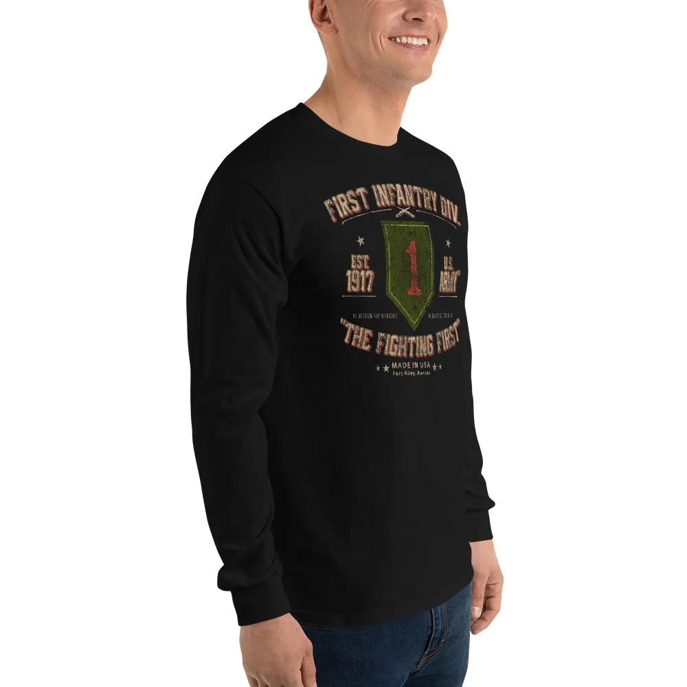 U.S. Army 1st Infantry Men’s Long Sleeve Shirt