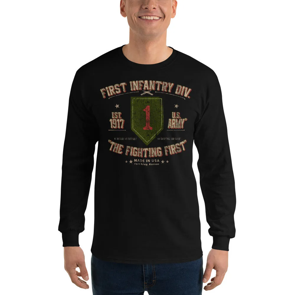 U.S. Army 1st Infantry Men’s Long Sleeve Shirt