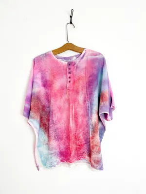 Vintage Sunset Tie Dye Top