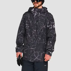 Volcom L Gore-Tex Snow Jacket Black Giraffe