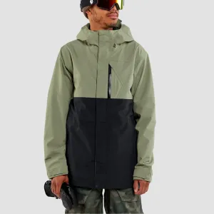 Volcom L Gore-Tex Snow Jacket Light Military