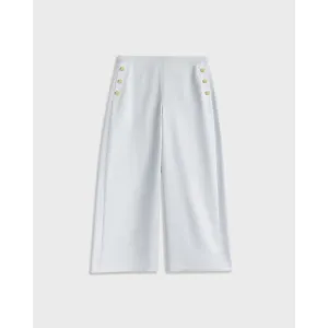 Women Peliatt-Hardware Detailed Culottes - Light-Blue