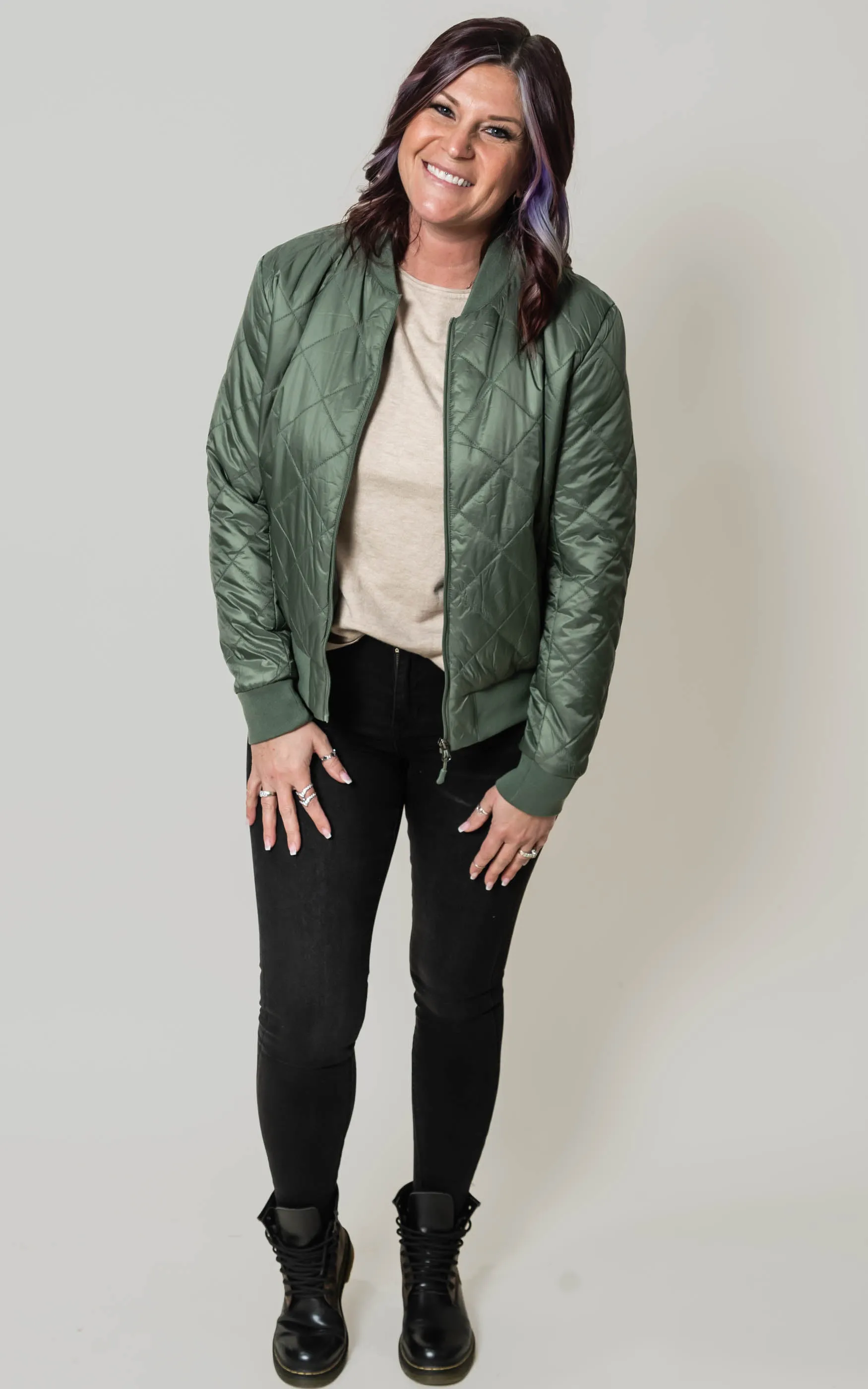 Women's HeatLast™ Quilted Packable Bomber**