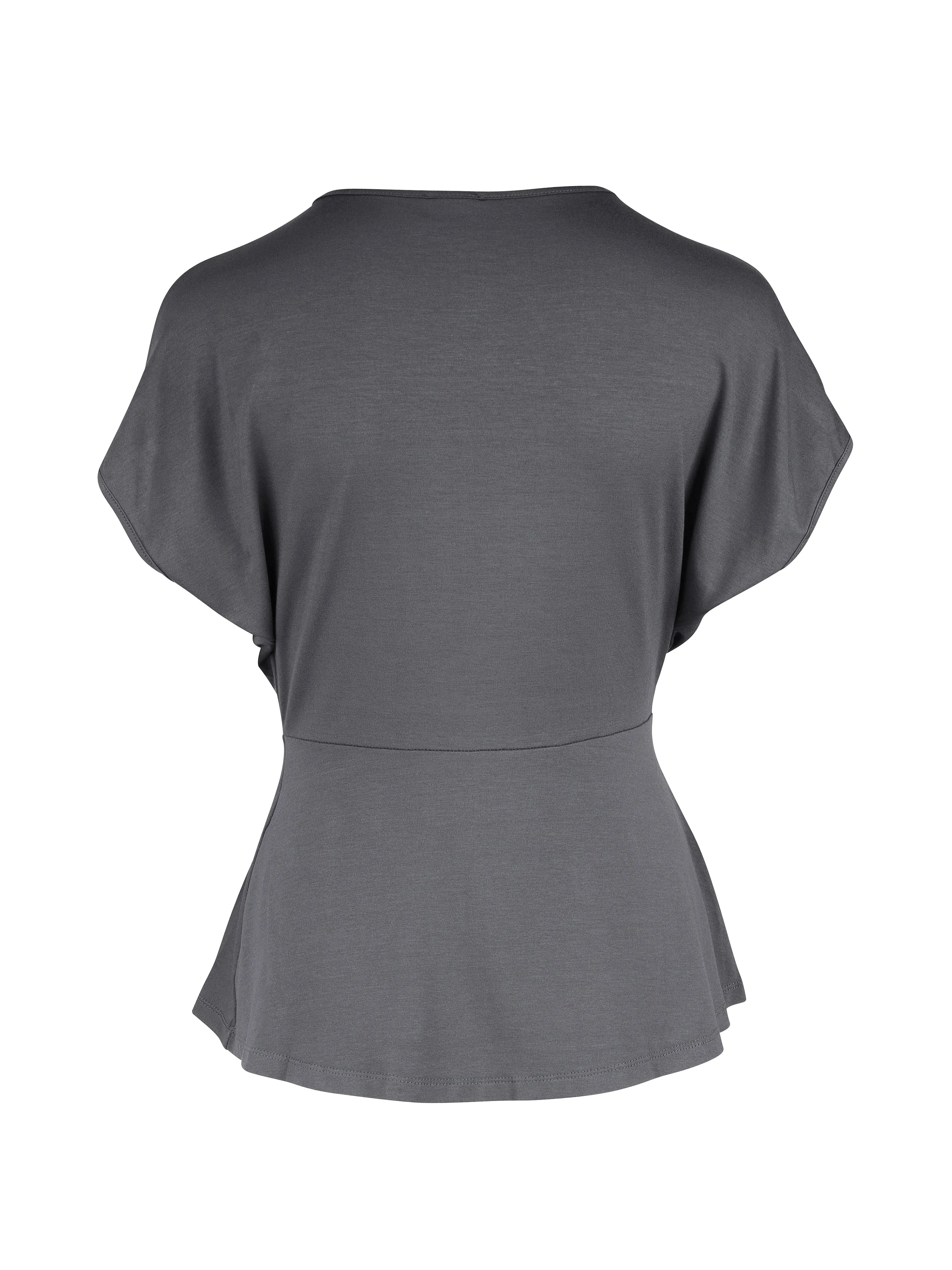 YASMI top - dark grey