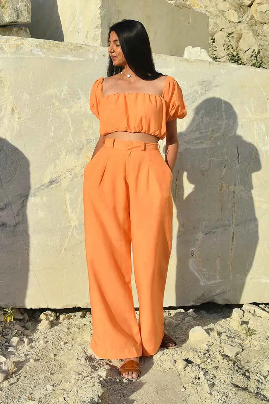 Zadaka Orange Co-Ord Set