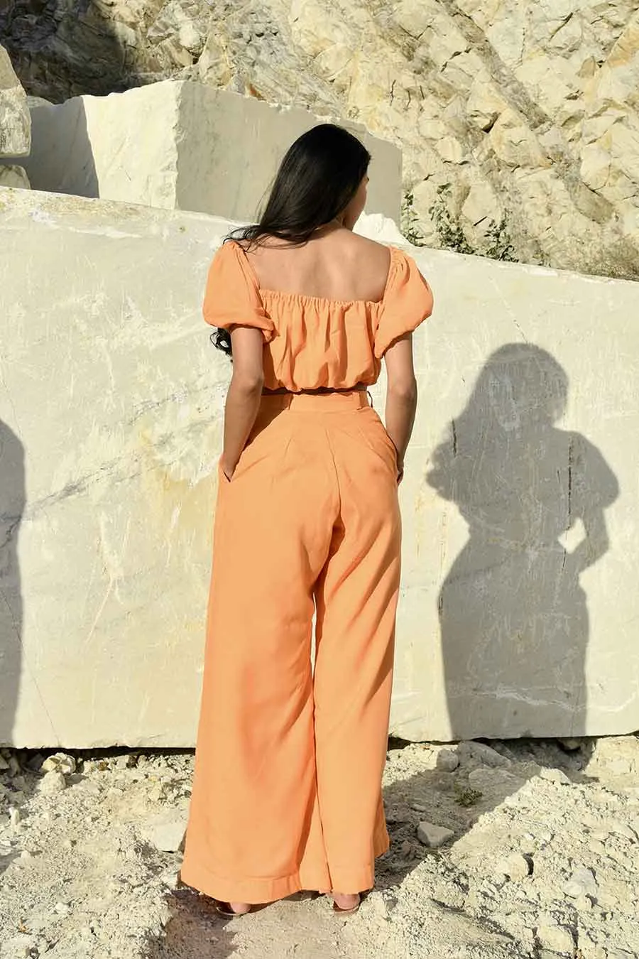 Zadaka Orange Co-Ord Set